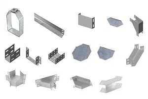 Acessorios para a fixação de eletrocalha